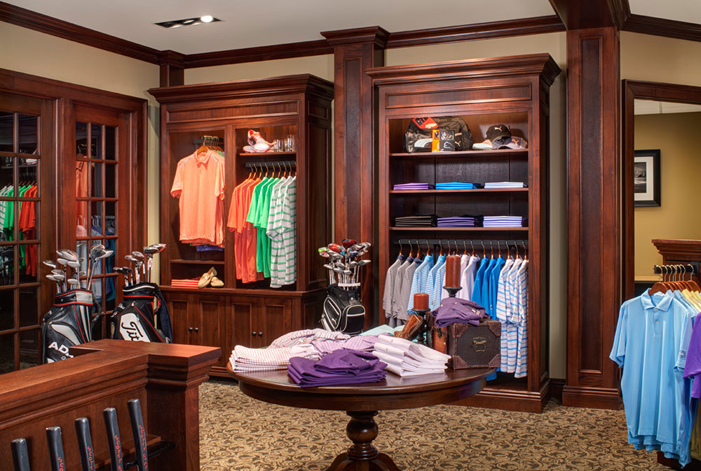Golf Pro Shop Cabinetry & Woodworking